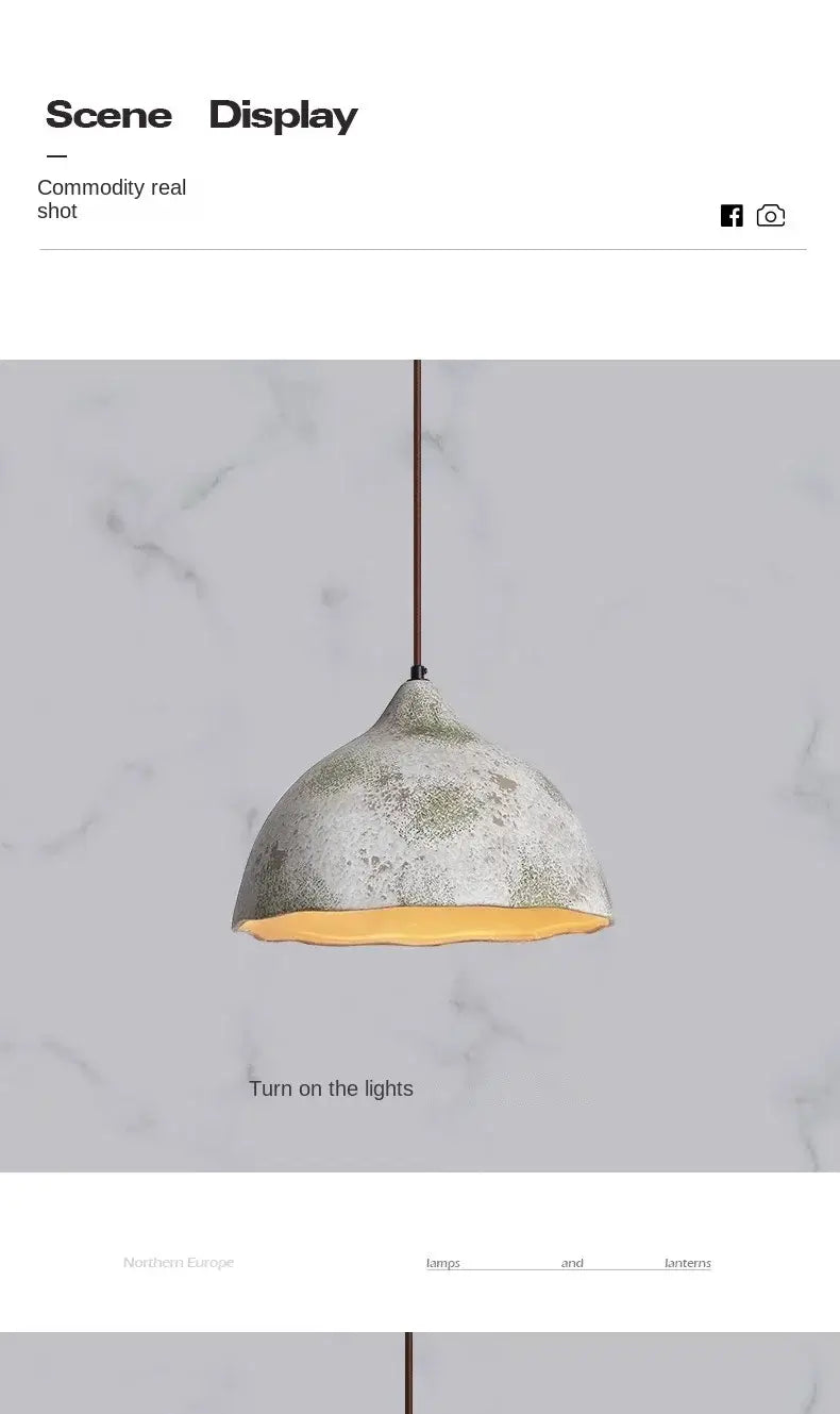 Textured Pendant Light for Dining Rooms &amp; Kitchen Islands