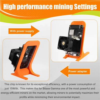 Bitaxe Gamma 601 Solo Miner 1.2TH/S BM1370 Asic Chip 18W From Antminer S21 Pro Bitcoin BTC Miner Wth Bracket