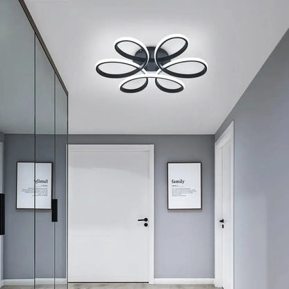 Vinilky Dimmable LED Ceiling or Pendant Light, Black or Gold