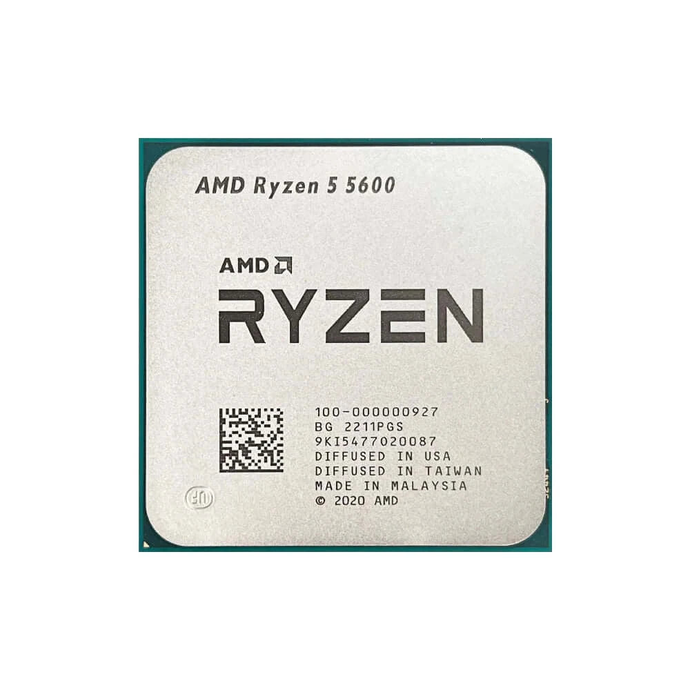 AMD New Ryzen 5 5600 R5 5600 CPU Game Processor Socket AM4 6-Core.