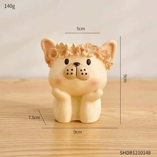 Nordic Flower Pots Cute Girl Decorative Planters Succulents Cactus