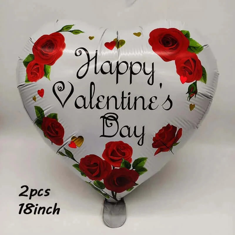 I Love You Kiss Me Lips Love Foil Balloon For Valentines Day Decoration Wedding Anniversary Inflatable Balloon Birthday Gifts
