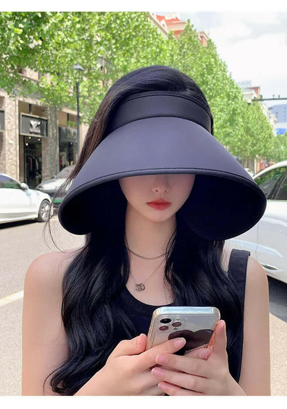 Summer Wide Brim Floppy Visor Hats - Sexikinis Swim