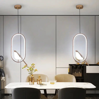 Modern Bird LED Pendant &amp; Wall Lighting