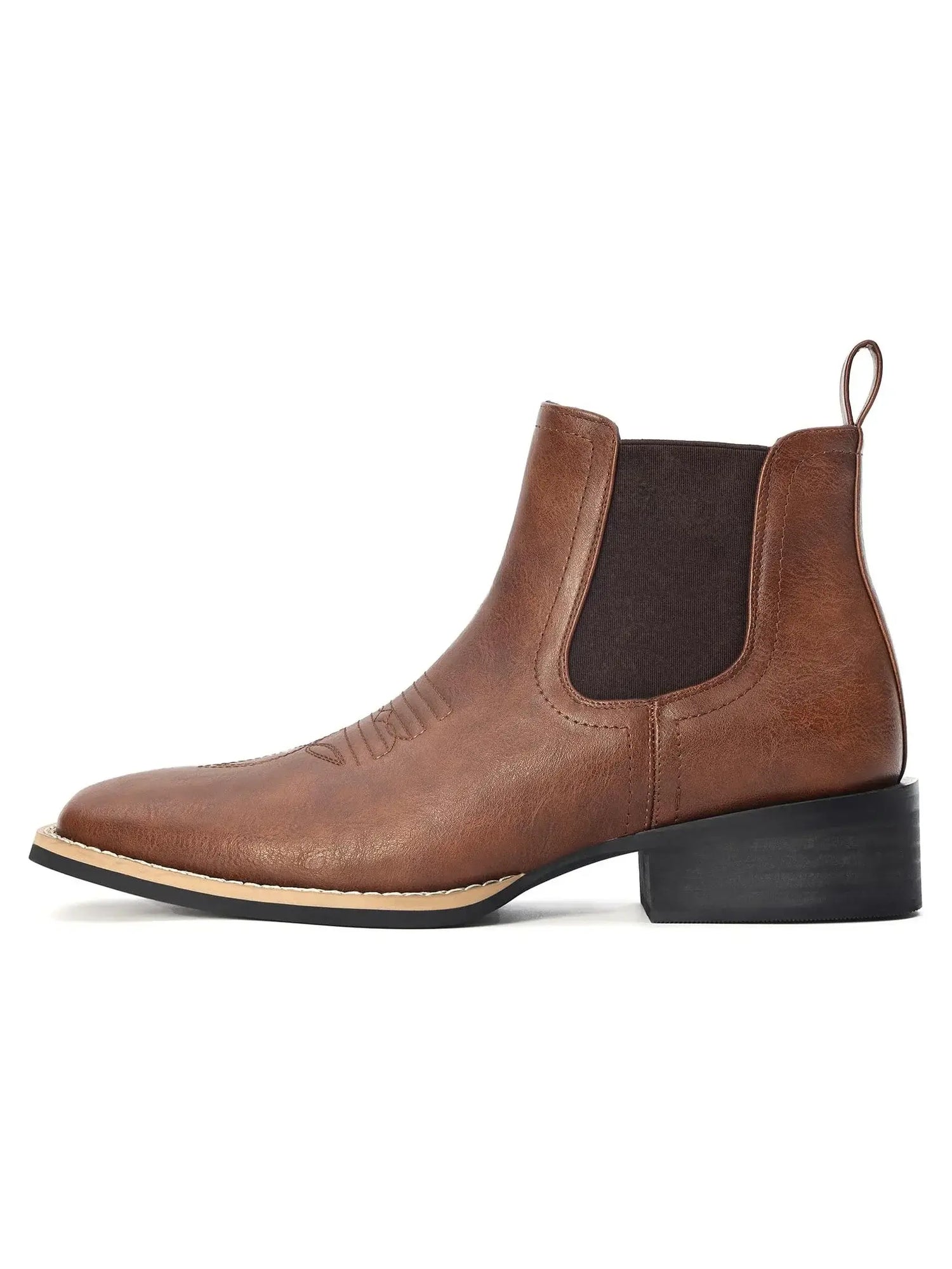 Stylish Western Cowboy Boots for Men | Retro Chelsea Design