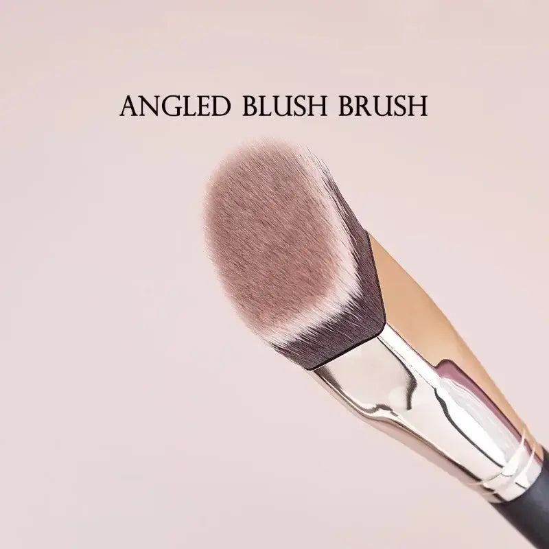 angled makeup brushes for contouring