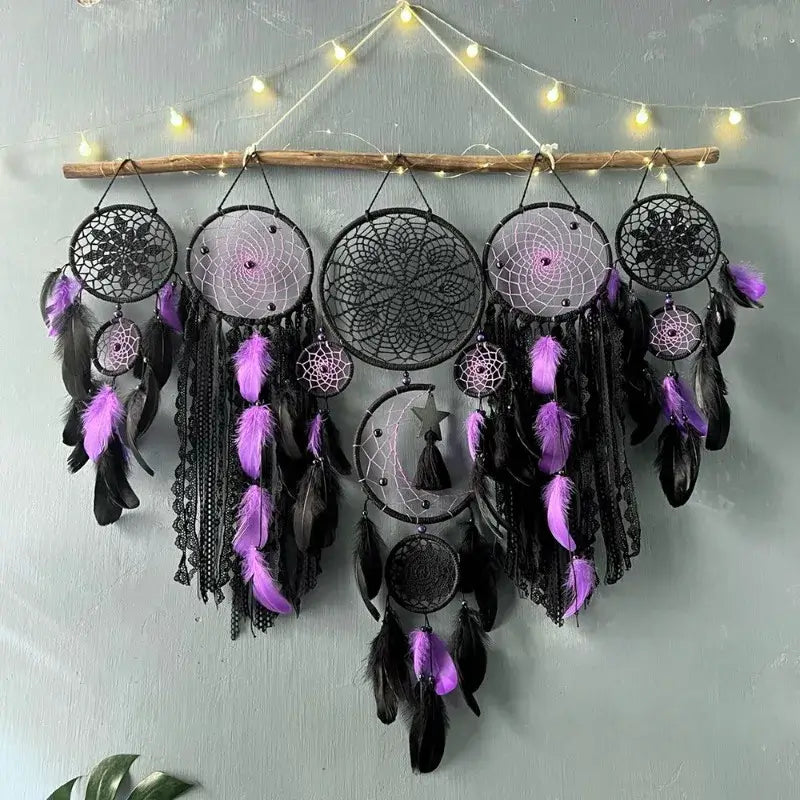 Macrame Dream Catcher Modern Dream Catchers Interior Aesthetic Dreamcatcher Decorative Luxury Dreamcatchers Hanging Decoration