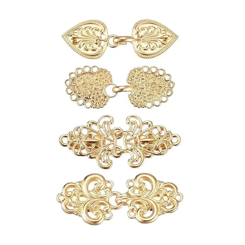 Set Vintage Sweater Duck Clip Cape Cloak Fastener for Dress Shirt Cardigan Shawl Collar Clasp Back Cinch Clip for Women Clothing