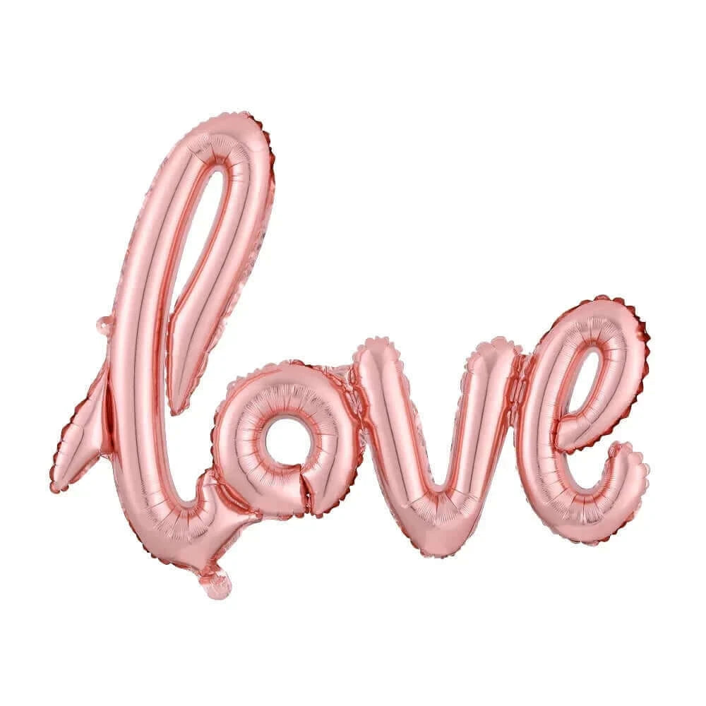 Happy Valentine’s Day Love Red Heart Bear Foil Balloons Wedding Anniversary Party Supplies Birthday Gift Home Outdoor Decoration