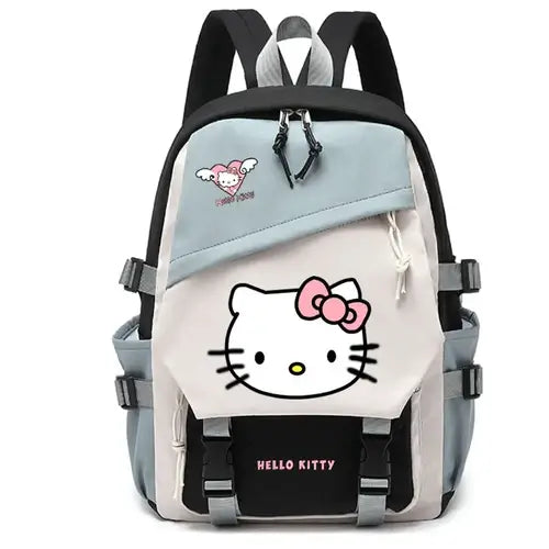 Anime Kawaii Hello Kitty Cat Backpack Teenager Students Book Schoolbag.