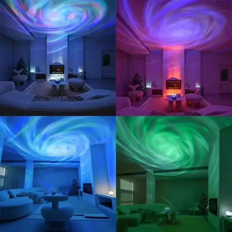 LED Galaxy Projector Night Light – 1 or 2 Pack