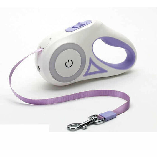 Automatic Retractable Lighting Dog Leash.