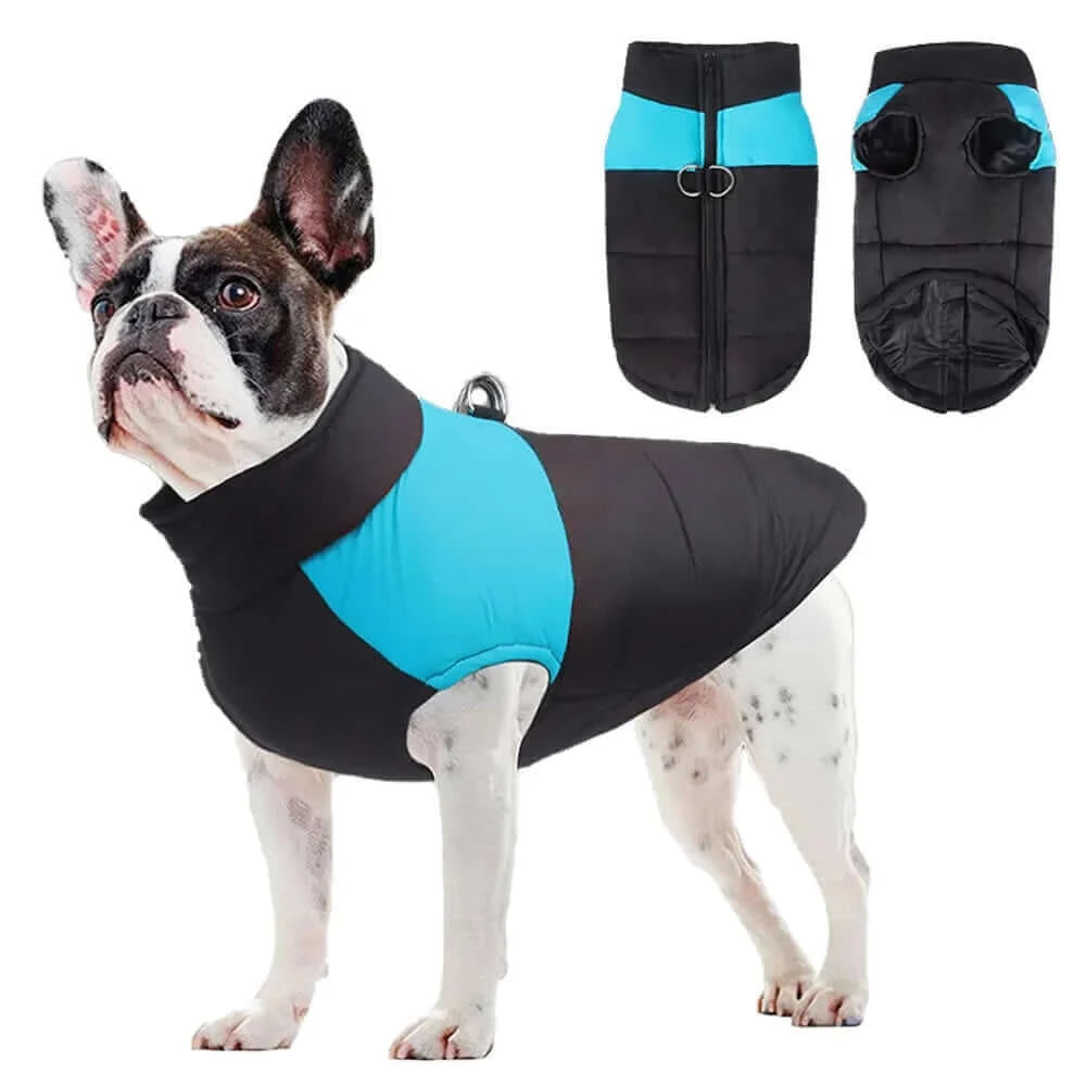 Waterproof Winter Dog Clothes Warm Pet Cotton Jacket Vest For Small