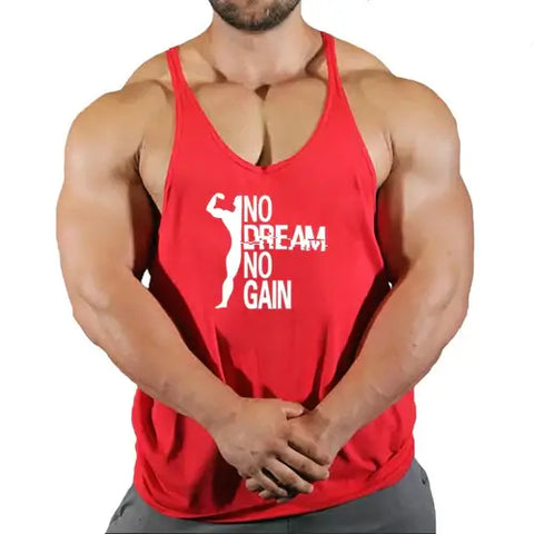 Brand Vest Muscle Sleeveless Singlets Fashion Workout Sports Shirt.