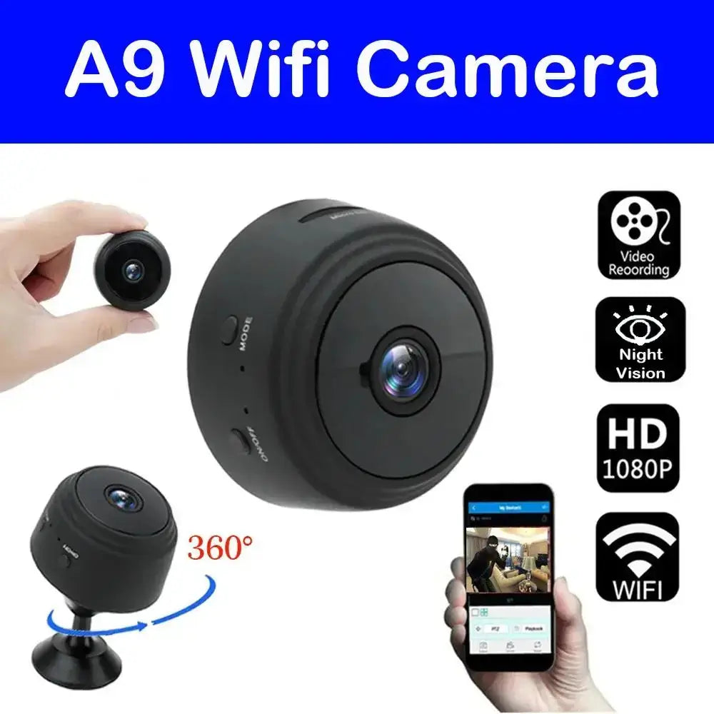 A9 Wifi Mini Camera 1080P Security Monitoring Wireless Remote Night