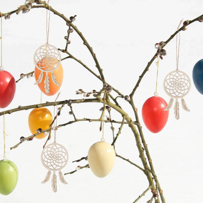 50pcs Dream Catcher Kit Unfinished Wooden Cutouts For Diy Crafts Painting Boho Wall Hanging Decor Craft Supplies Home Wall