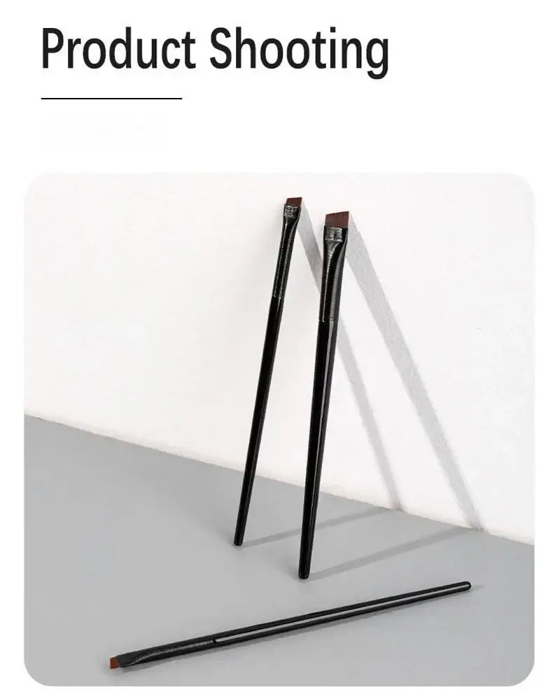 oblique eyebrow brush