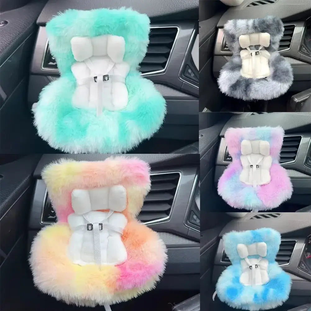 Labubu 15-17cm Doll Safety Seat - Cute Car Decor