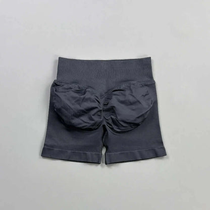 HISTELLO Women’s Seamless Scrunch Workout Shorts