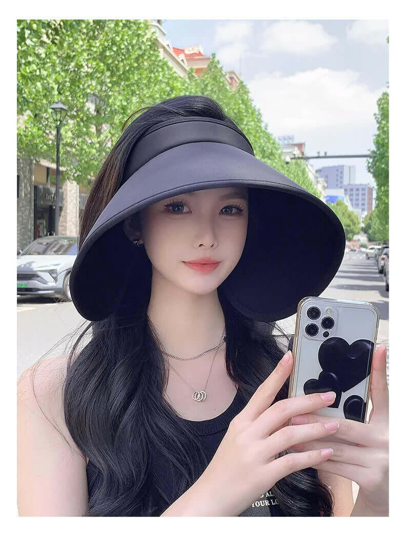 Summer Wide Brim Floppy Visor Hats - Sexikinis Swim