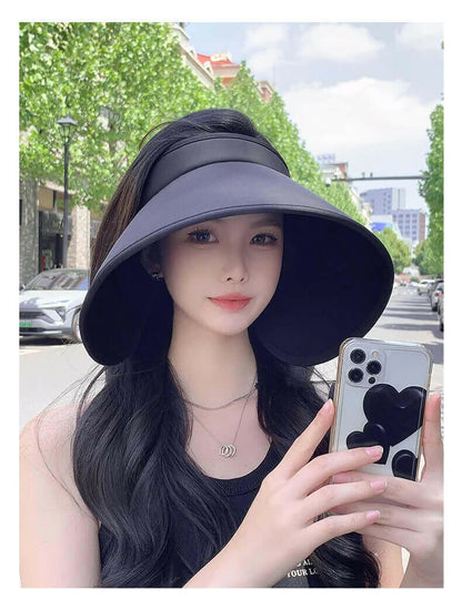 Summer Wide Brim Floppy Visor Hats - Sexikinis Swim