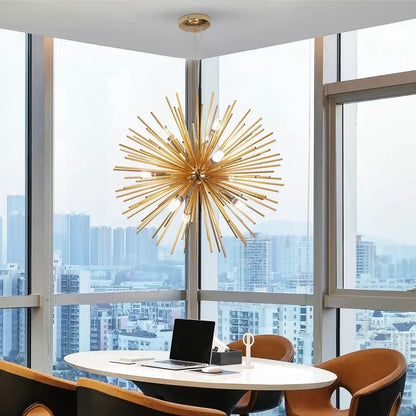 VETRULUS Dandelion-Style Chandelier, Selectable Designs