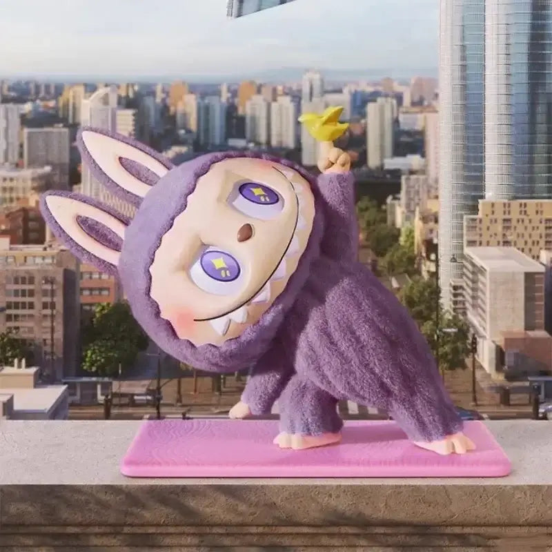 POP MART Labubu yoga monster blind box