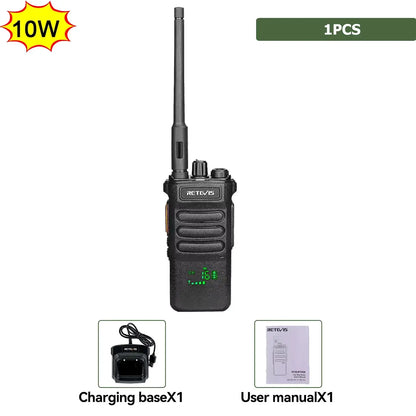 Retevis RT86 Walkie Talkie | UHF Long Range Radio