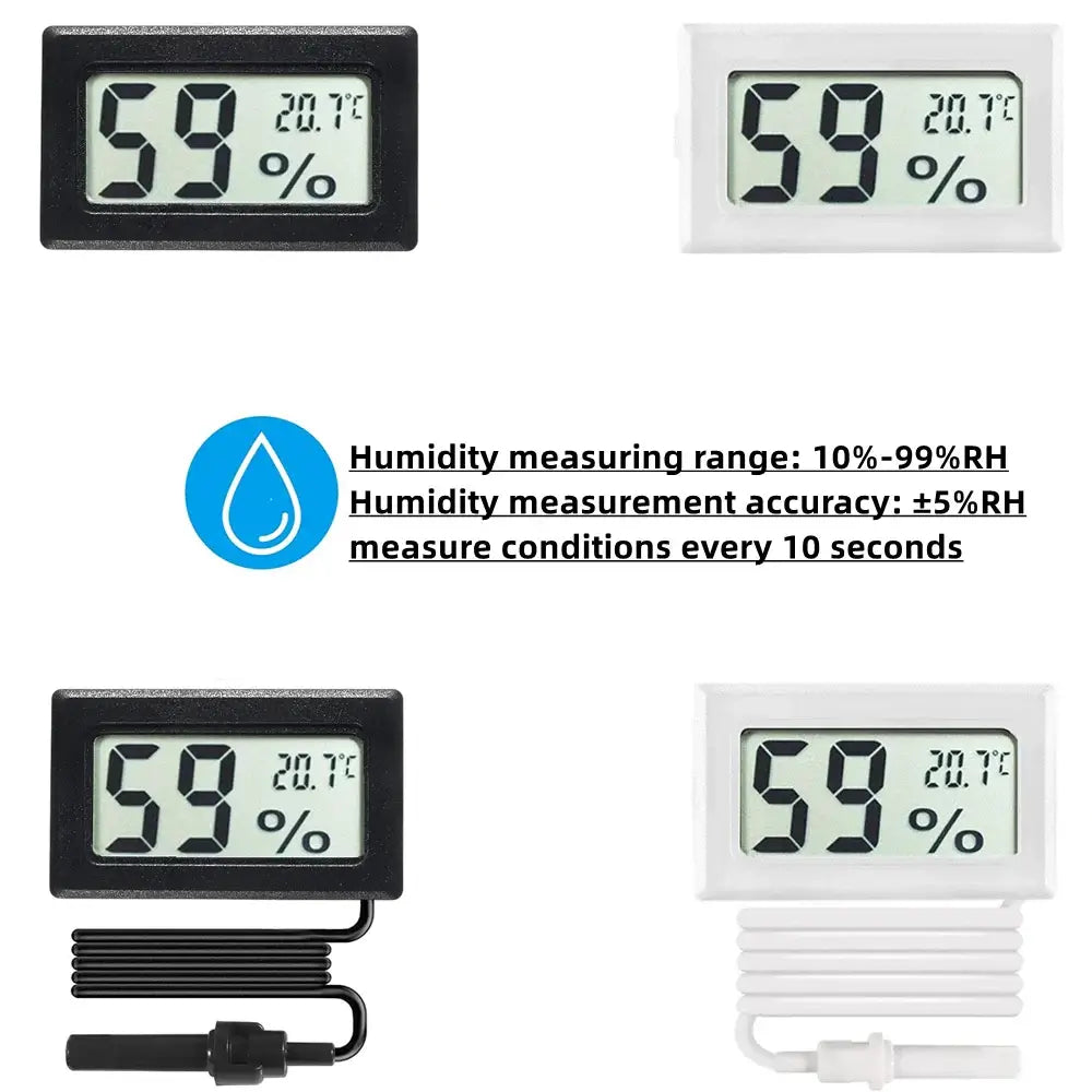 mini digital thermometer hygrometer