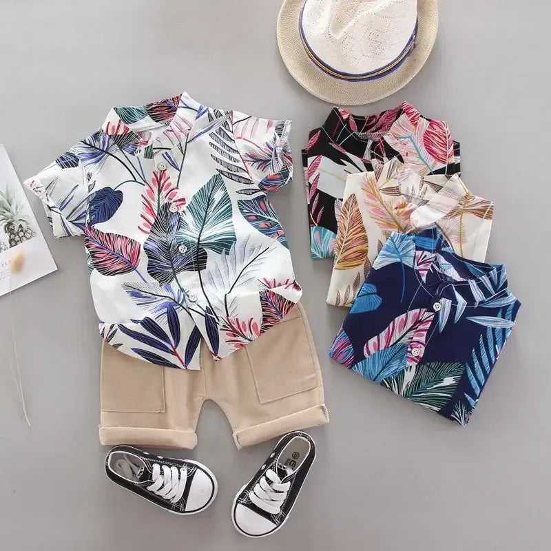 2PCS Baby Clothing Set for Boys - Summer Casual Outfit