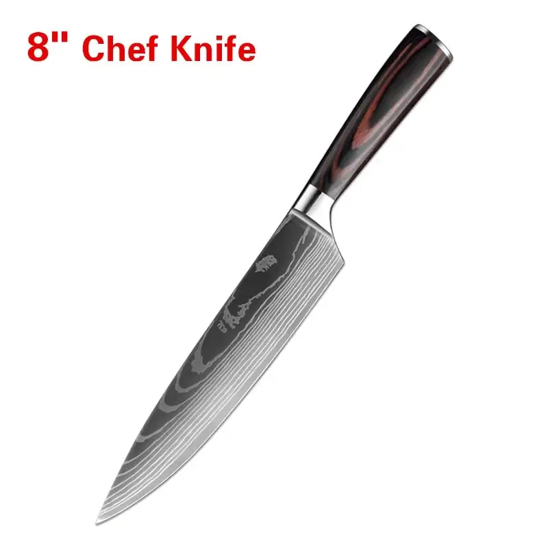 Stainless Steel Kitchen Knife, Multiple Styles