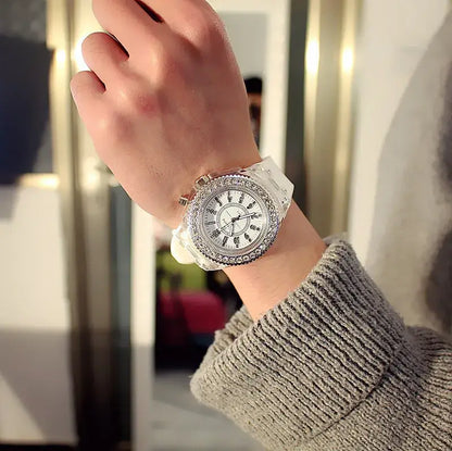 LED Light-Up Watch with Silicone Strap