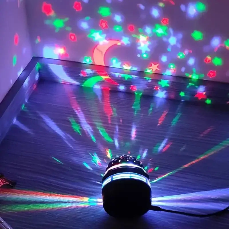 Colorful LED Starry Sky Projector Night Light