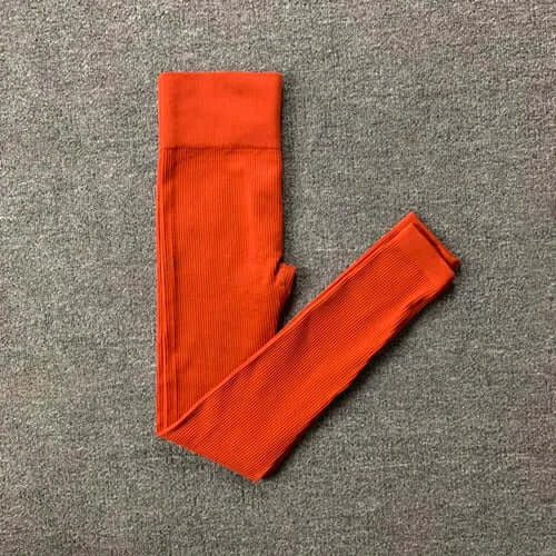 Women Seamless Yoga Set Gym Workout Clothes for Female Push Up Bra