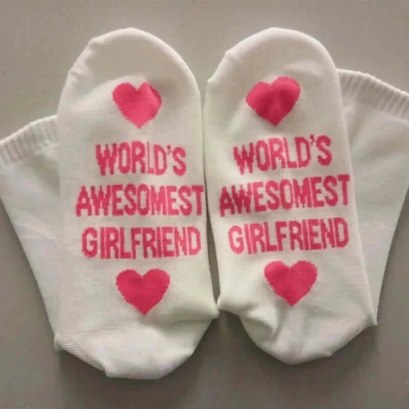 Birthday Gift for Boyfriend Cotton Socks Ankle Small Love Gift Anniversary Girlfriend Present Party Wedding Valentines Day Favor