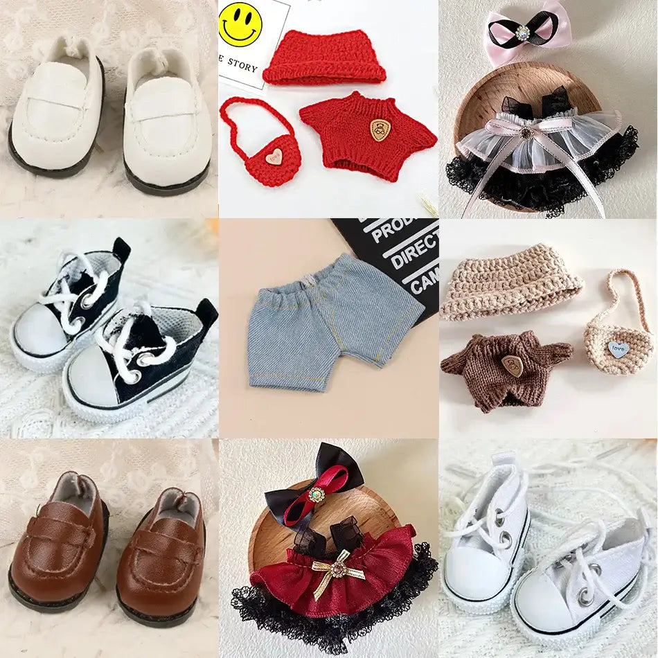 Labubu clothing accessories set