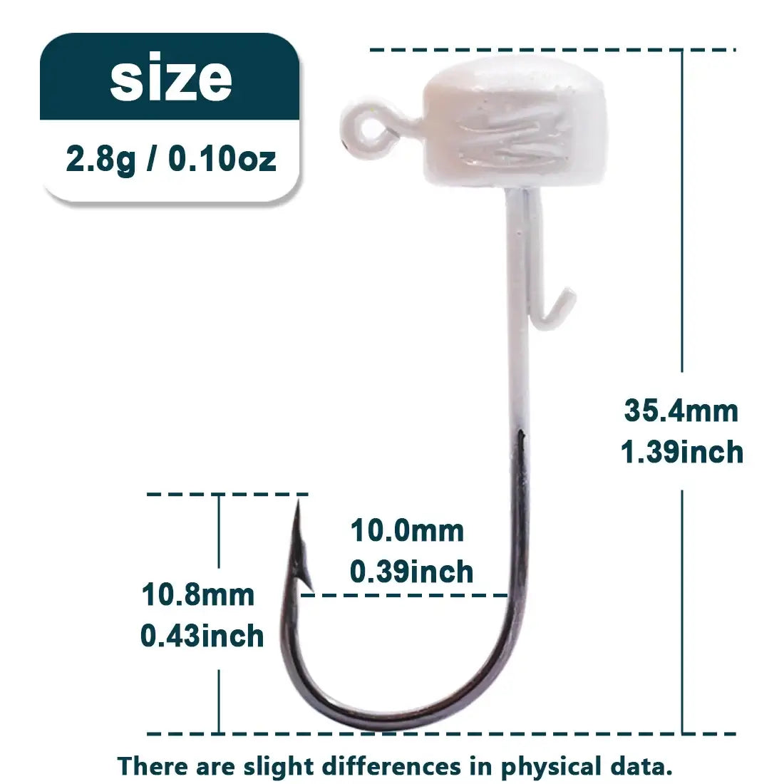 weedless ned rig jigheads for crappie bass fishing