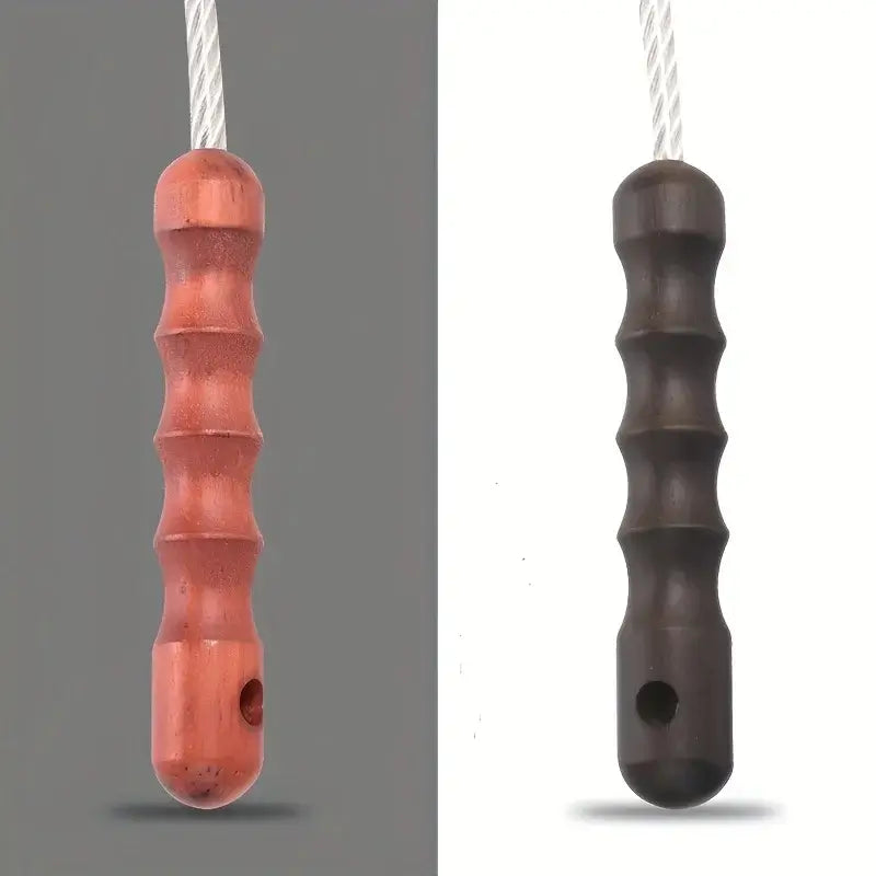 Tactical Whip Wood Handle Emergency Tool Self Defense Aluminum Anti Skid Glass Breaker Emergency Hammer Survival Kit