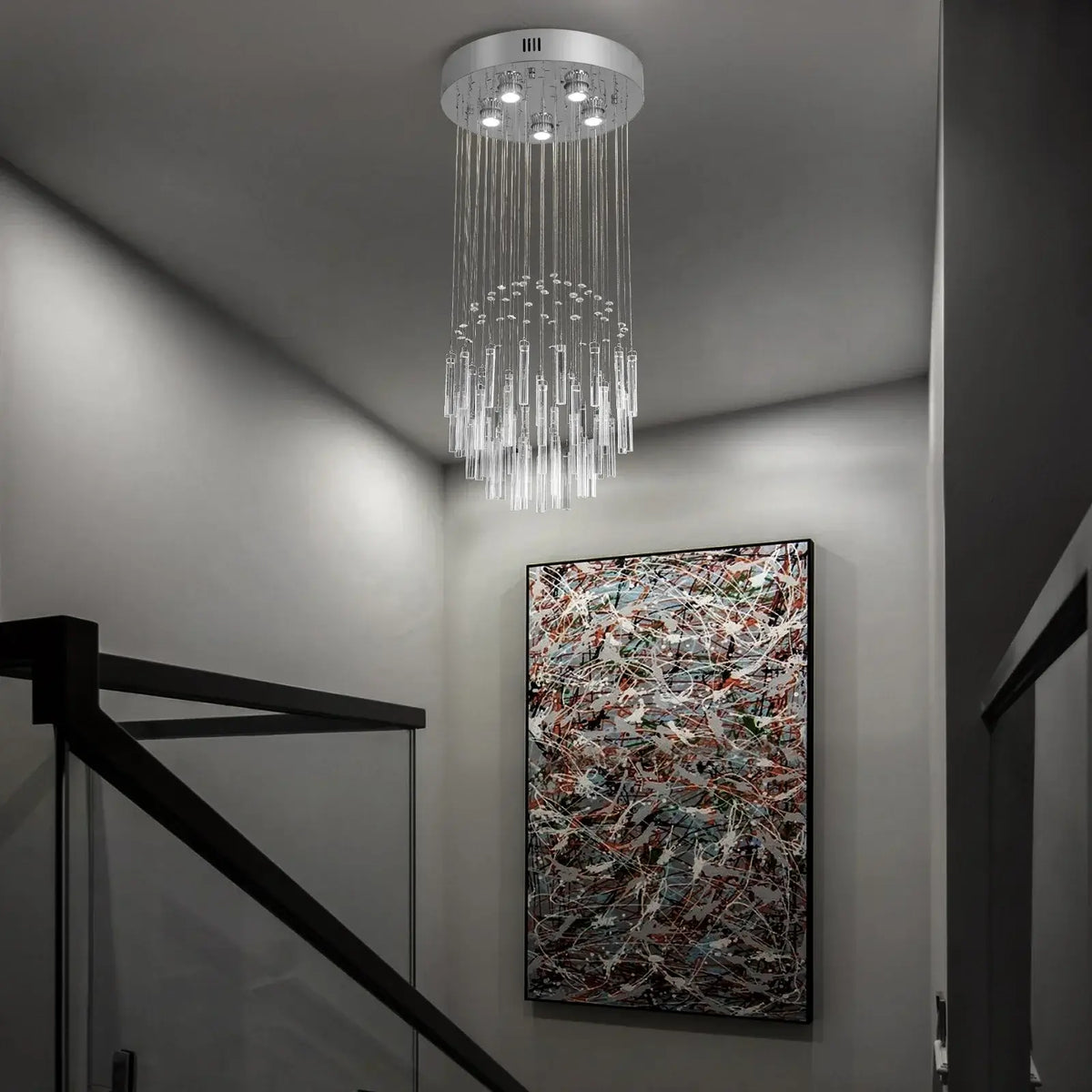 VETRULUS Modern Crystal Chandelier, Selectable Designs