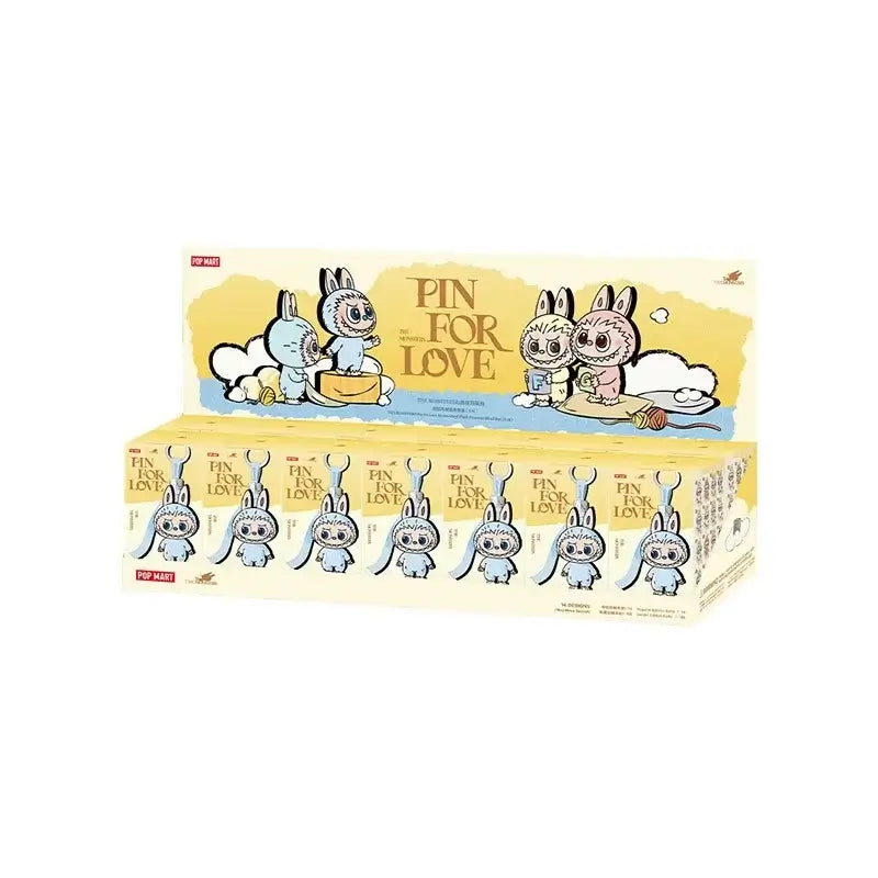 Hot Genuine POPMART The Monsters Labubu V4 Pin For Love Series Vinyl