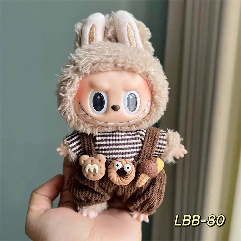 Labubu 17cm Doll Clothes Set - Fun DIY Accessories
