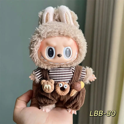 Labubu 17cm Doll Clothes Set - Fun DIY Accessories