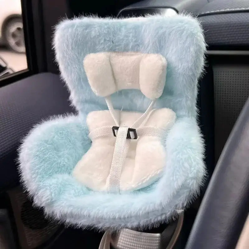 Labubu 15-17cm Doll Safety Seat - Cute Car Decor