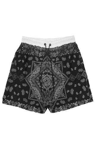 Paisley Print Swim Shorts.