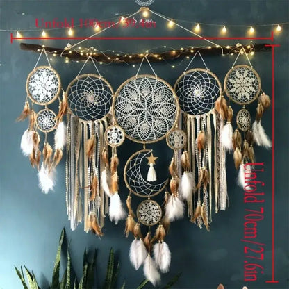 Macrame Dream Catcher Modern Dream Catchers Interior Aesthetic Dreamcatcher Decorative Luxury Dreamcatchers Hanging Decoration