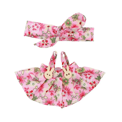 Lububu Clothes for 15-17CM Doll - Floral Dress Set