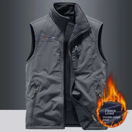 Work Vest Men Photography Clothing MAN Tactical Military Winter.