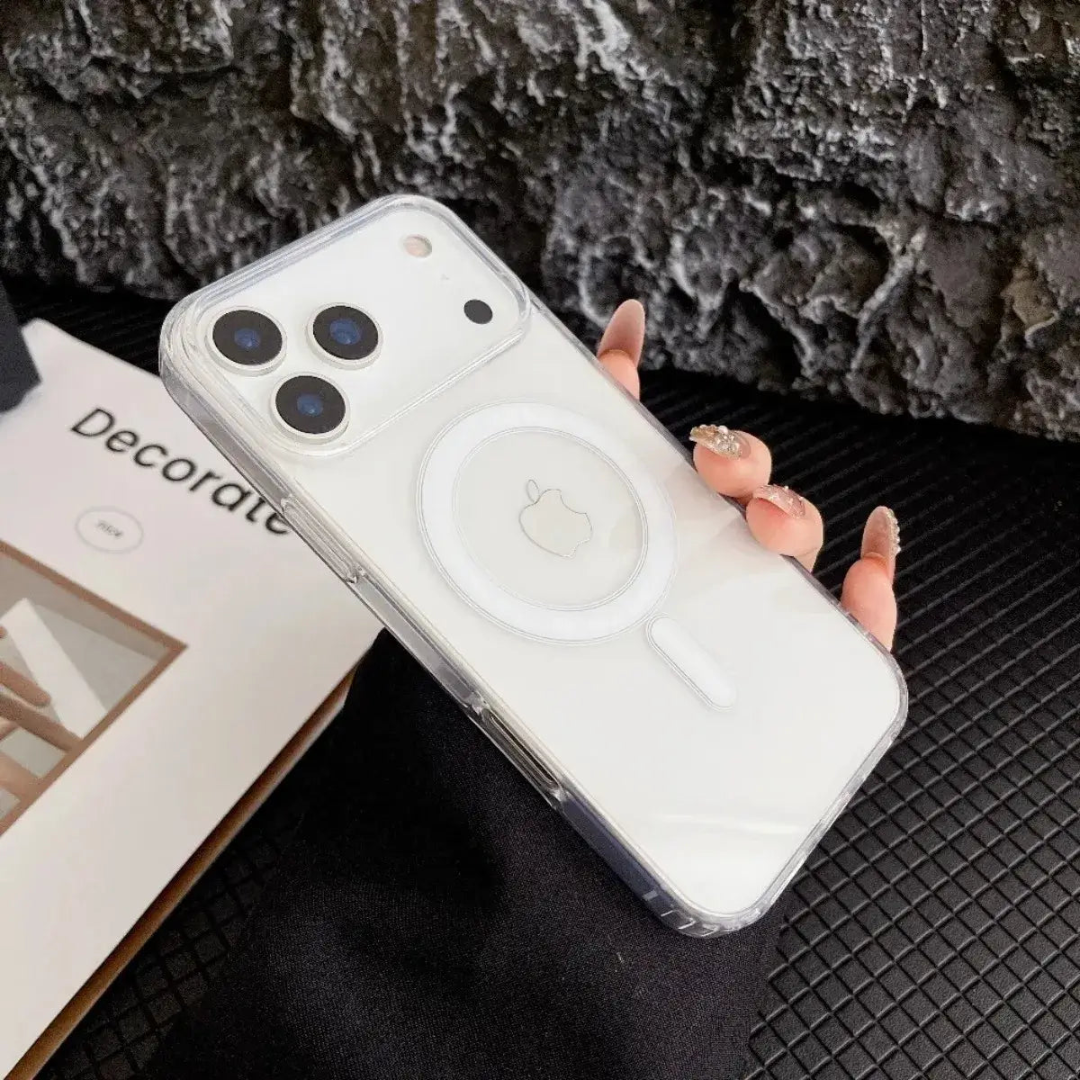 Clear Magnetic iPhone Case