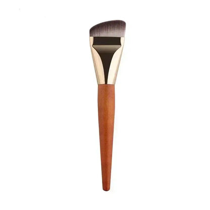 angled makeup brushes for contouring