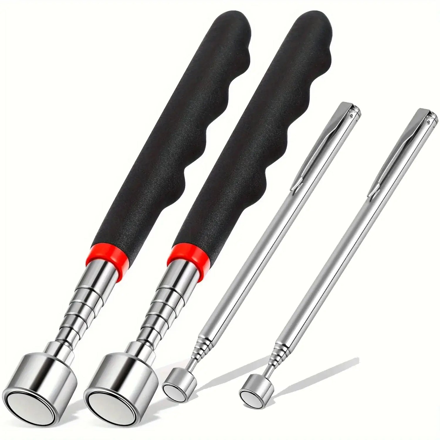 Handheld Telescoping Magnetic Grabber – Extendable Pickup Pen Tool, Portable Magnet for Hard-to-Reach Spots